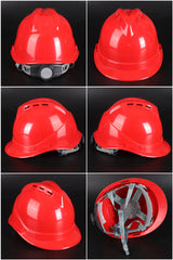 358ABS Ratchet Hard Hat - Vented ABS Safety Helmet