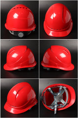 588 Ratchet Hard Hat - Vented ABS Safety Helmet
