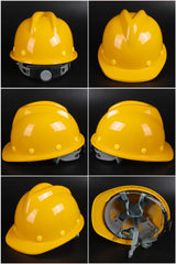 V-A Ratchet Hard Hat - V-Ridge ABS Safety Helmet