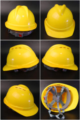 502-C Button-Adjust Hard Hat - PP/PE Cap-Style Safety Helmet