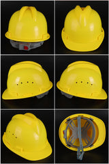 A10 Button-Adjust Hard Hat - PP/PE Cap-Style Safety Helmet