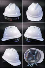 New 502-B Button-Adjust Hard Hat - ABS Cap-Style Safety Helmet