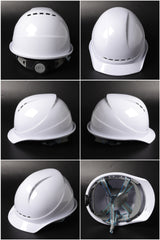 589 Ratchet Hard Hat - Vented ABS Safety Helmet