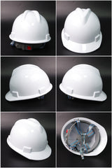 1601V Button-Adjust Hard Hat - V-Ridge SMC Safety Helmet
