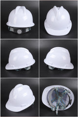 A4 Ratchet Hard Hat - ABS Ribbed Cap-Style Safety Helmet