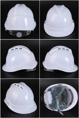 358ABS Ratchet Hard Hat - Vented ABS Safety Helmet