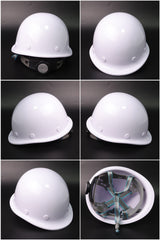 Q2 Ratchet Hard Hat - Round-Crown PP/PE Helmet