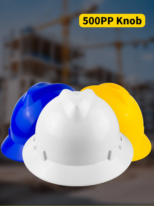 Weiwu Model 500 Ratchet-Knob ABS Safety Helmet: Precision Adjustment for a Secure, Custom Fit