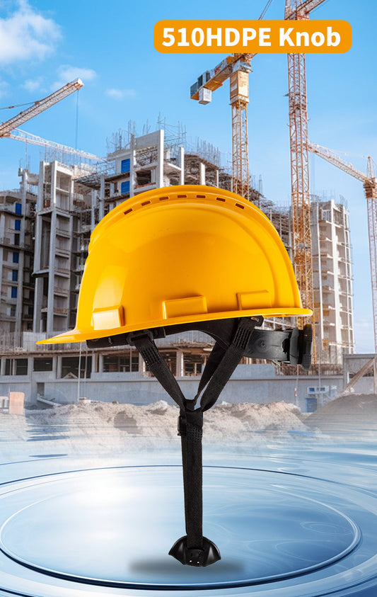 A New Choice for Jobsite Head Protection: In-Depth Review of the Weiwu 510HDPE Ratchet-Knob Safety Helmet