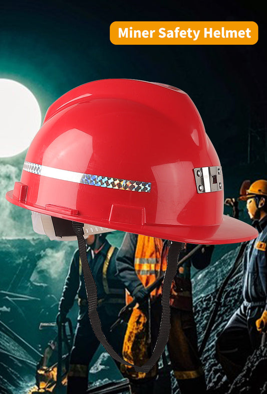 Weiwu Model 288 Push-Button Miner Safety Helmet: Just 280g — Built for Underground Work
