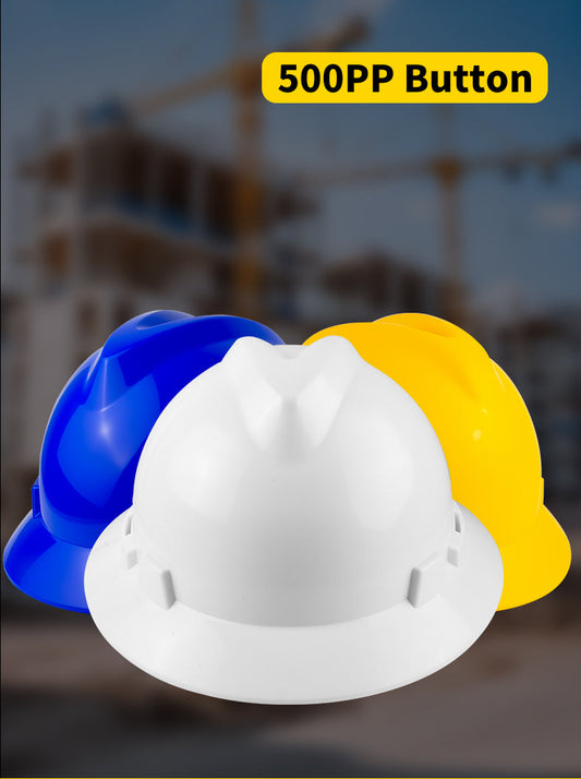 Weiwu Model 500 Quick-Release PP Safety Helmet: Lightweight, Affordable, and Fast-Fitting — The Value Choice