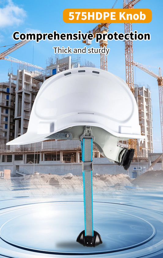 Weiwu Model 575 Ratchet-Knob HDPE Safety Helmet: Just 335g — Precision Fit with a Turn of the Knob
