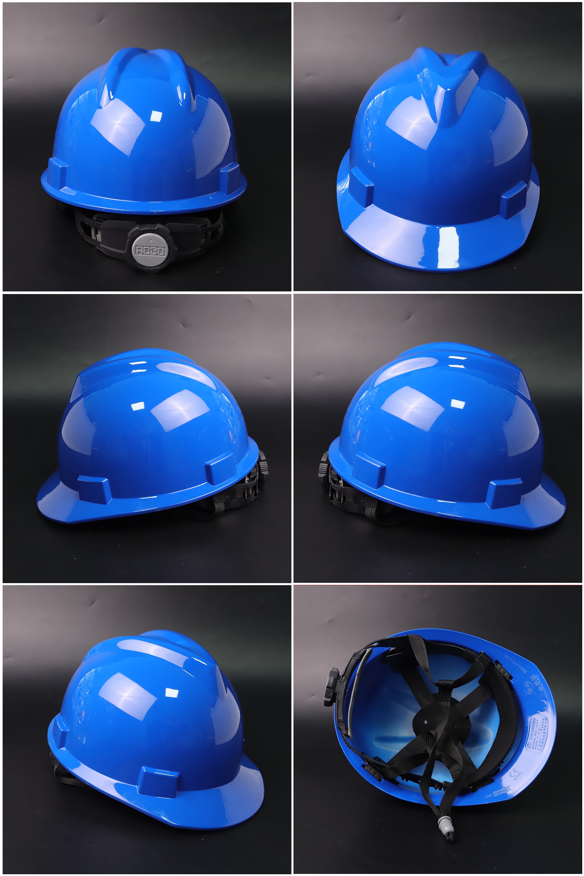 1601V Ratchet Hard Hat - V-Ridge SMC Safety Helmet