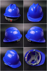 A9 Button-Adjust Hard Hat - PP/PE Cap-Style Safety Helmet