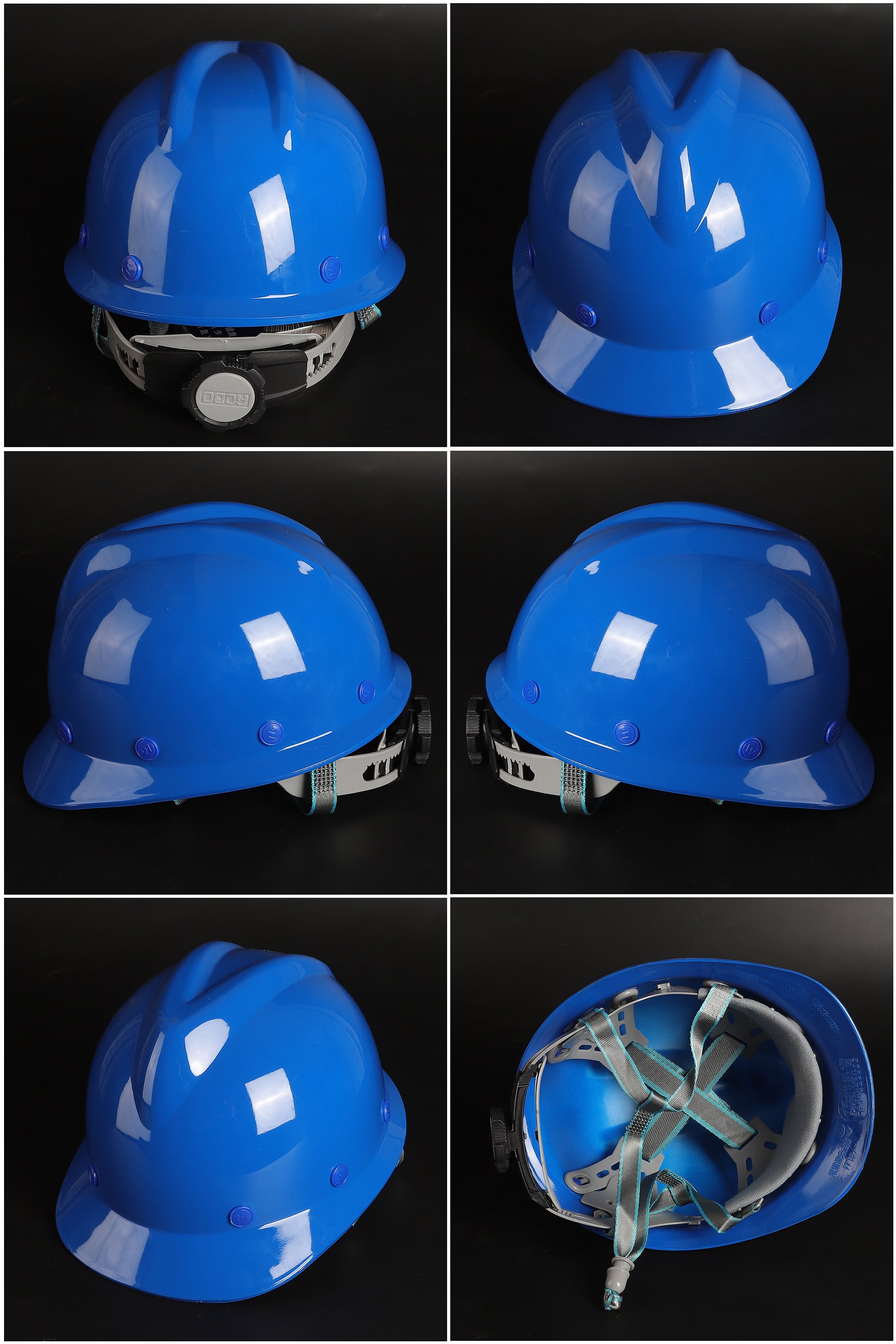 V-Standard Ratchet Hard Hat - V-Ridge SMC Safety Helmet