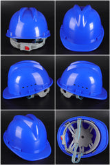New A10 Button-Adjust Hard Hat - PP/PE Cap-Style Safety Helmet