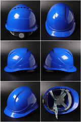 588 Ratchet Hard Hat - Vented ABS Safety Helmet