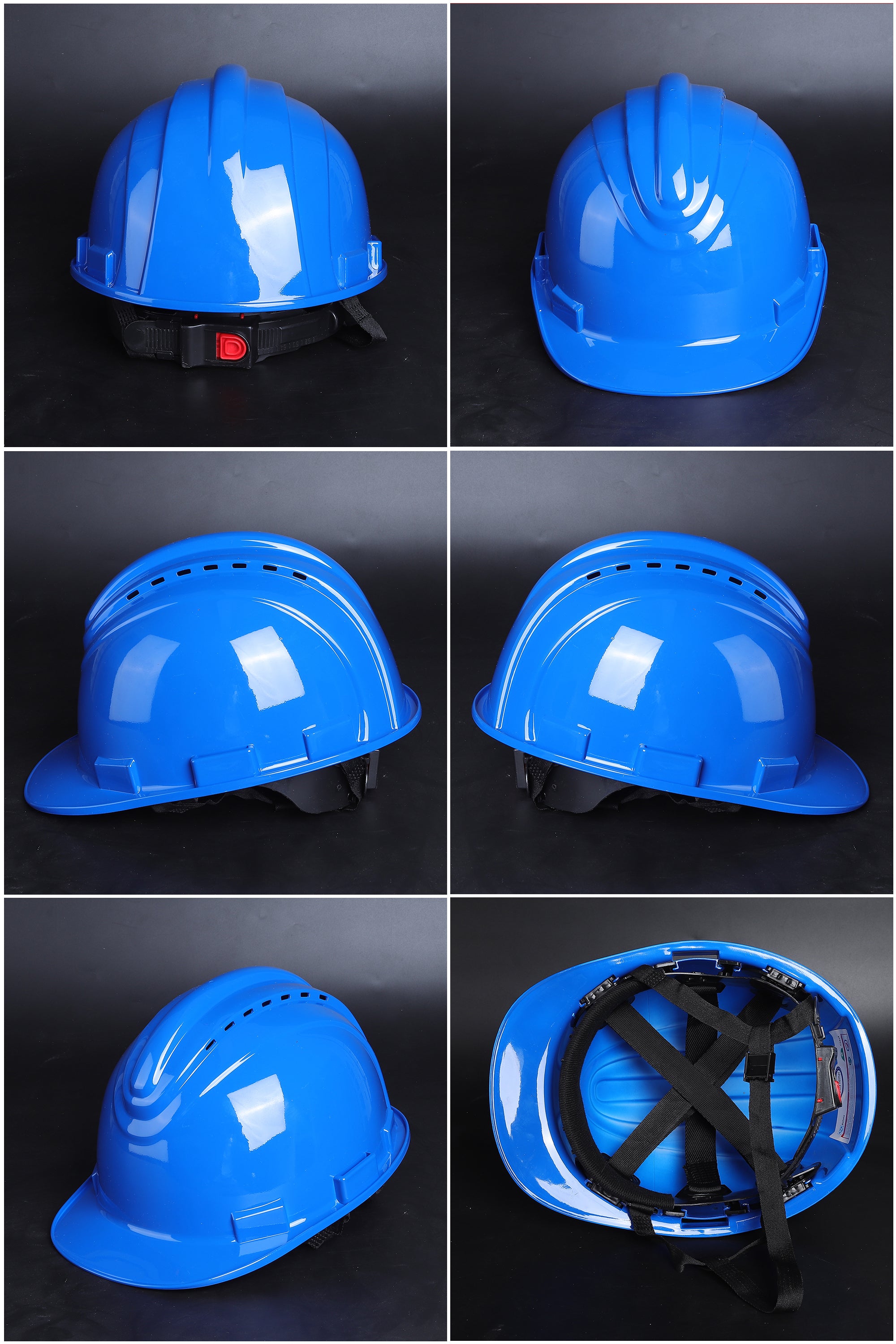510PP Button-Adjust Hard Hat - PP/PE Cap-Style Safety Helmet