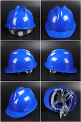 A4 Ratchet Hard Hat - ABS Ribbed Cap-Style Safety Helmet