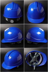 338ABS Ratchet Hard Hat - ABS Ribbed Cap-Style Safety Helmet