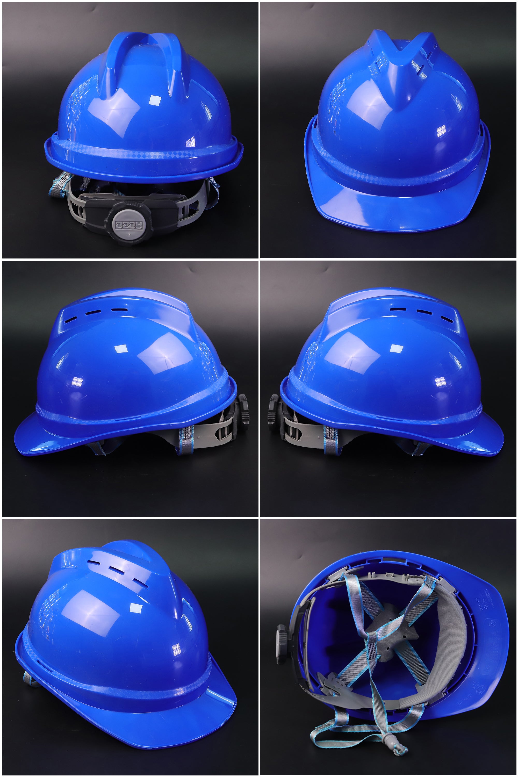 New 502-B Ratchet Hard Hat - ABS Cap-Style Safety Helmet