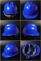D216 Button-Adjust Hard Hat - PP/PE Cap-Style Safety Helmet