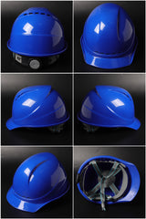 589 Ratchet Hard Hat - Vented ABS Safety Helmet