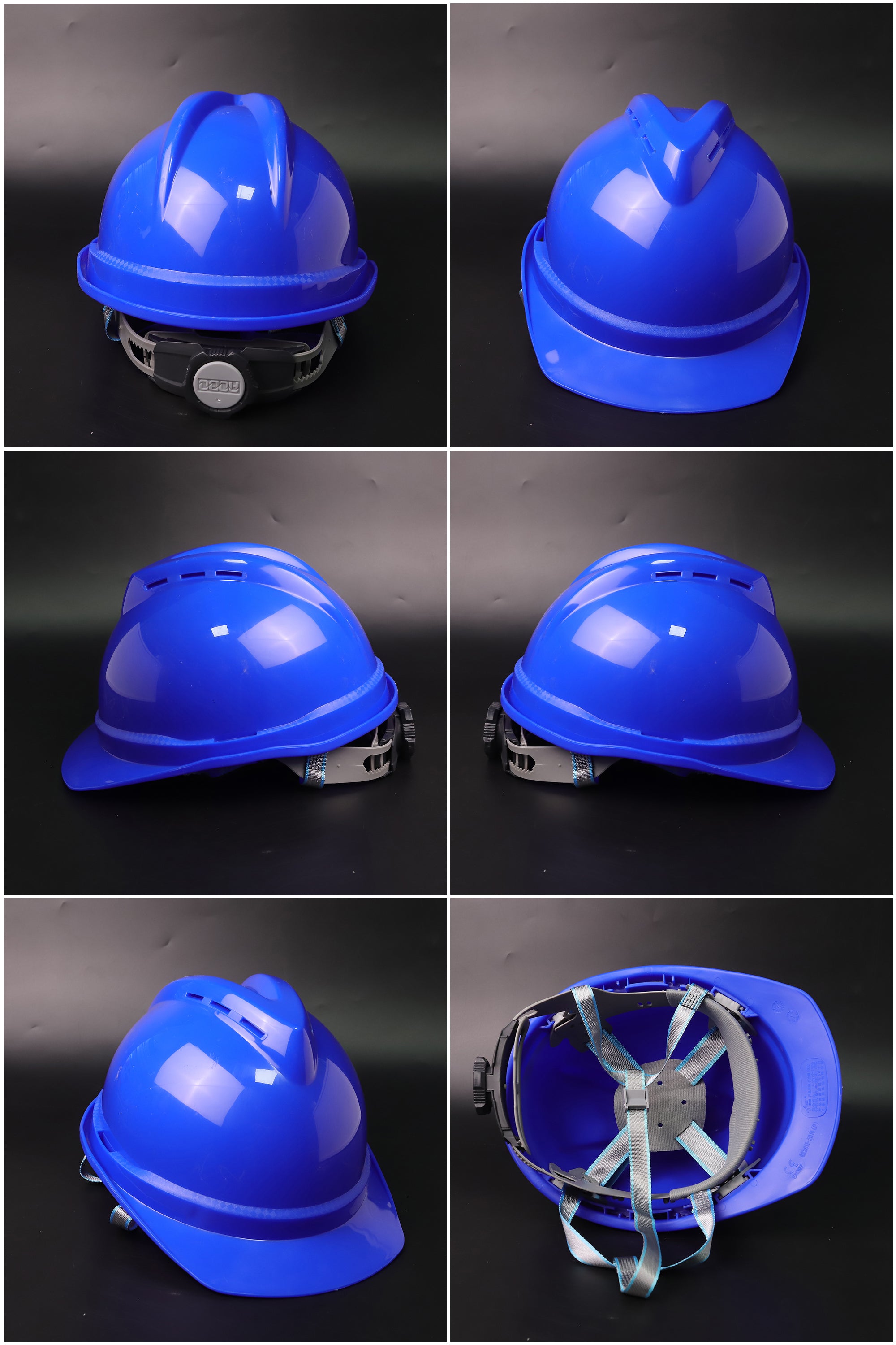 502-C Ratchet Hard Hat - PP/PE Cap-Style Safety Helmet