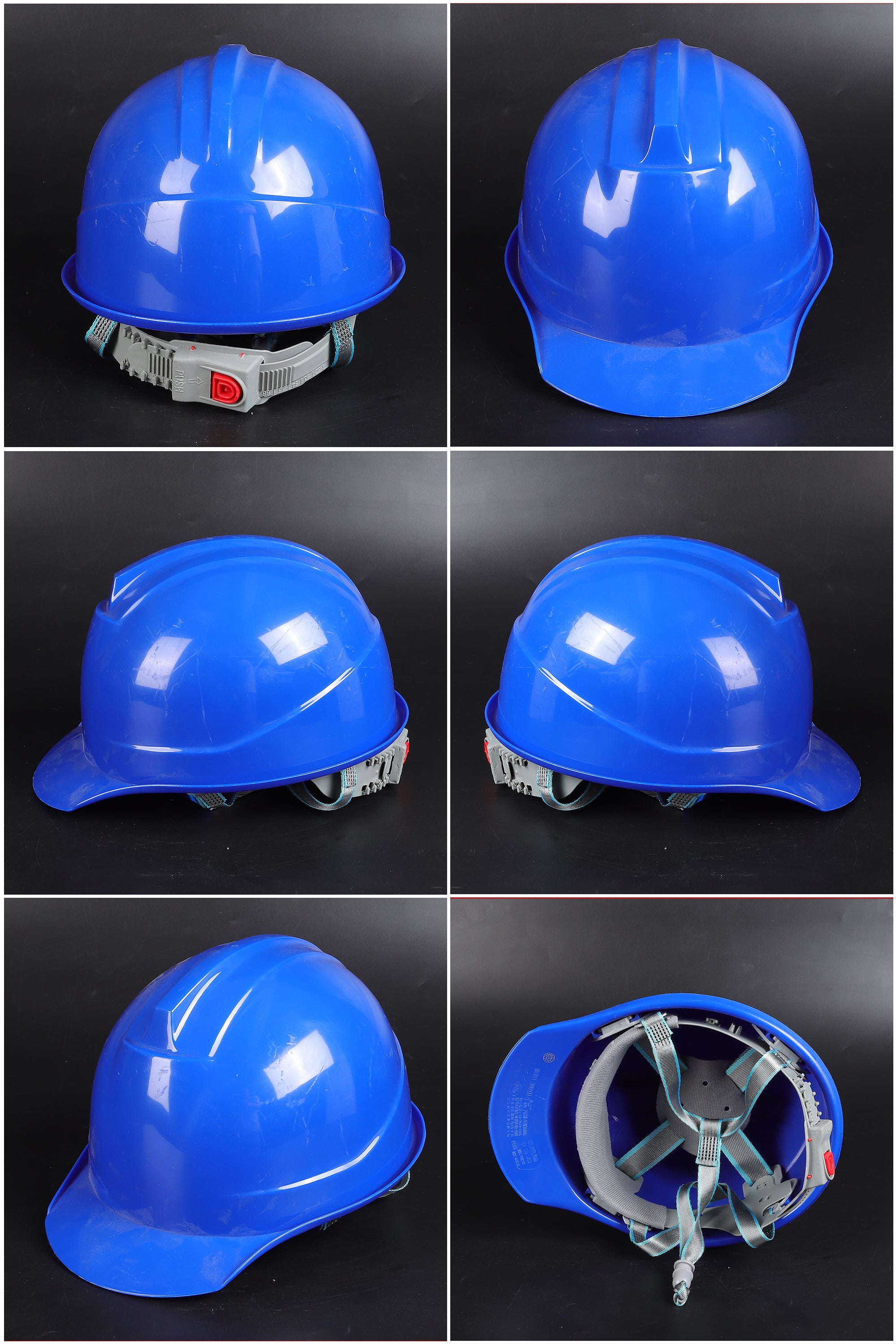 368ABS Button-Adjust Hard Hat - ABS Cap-Style Safety Helmet