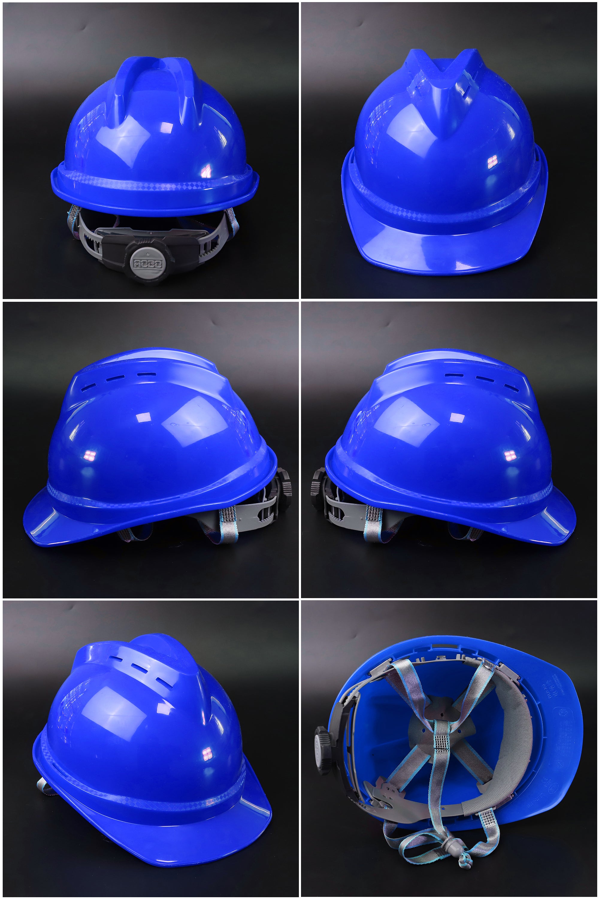 502-B Ratchet Hard Hat - ABS Cap-Style Safety Helmet
