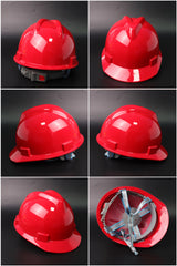 1601V Button-Adjust Hard Hat - V-Ridge SMC Safety Helmet