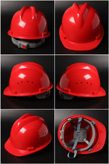 D216 Button-Adjust Hard Hat - PP/PE Cap-Style Safety Helmet