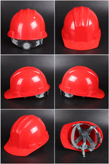 618 Ratchet Hard Hat - ABS Ribbed Cap-Style Safety Helmet