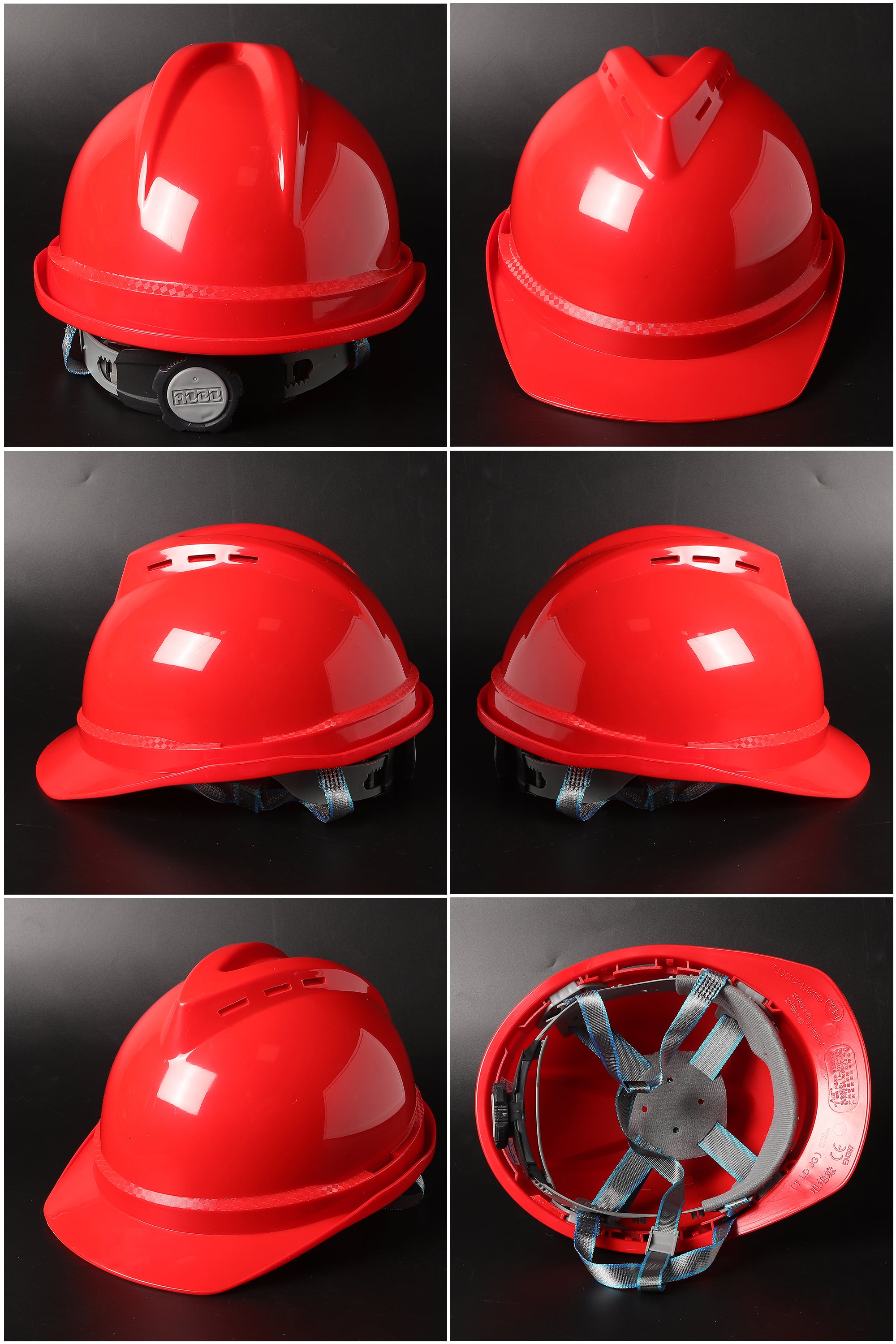 502ABS Ratchet Hard Hat - ABS Cap-Style Safety Helmet
