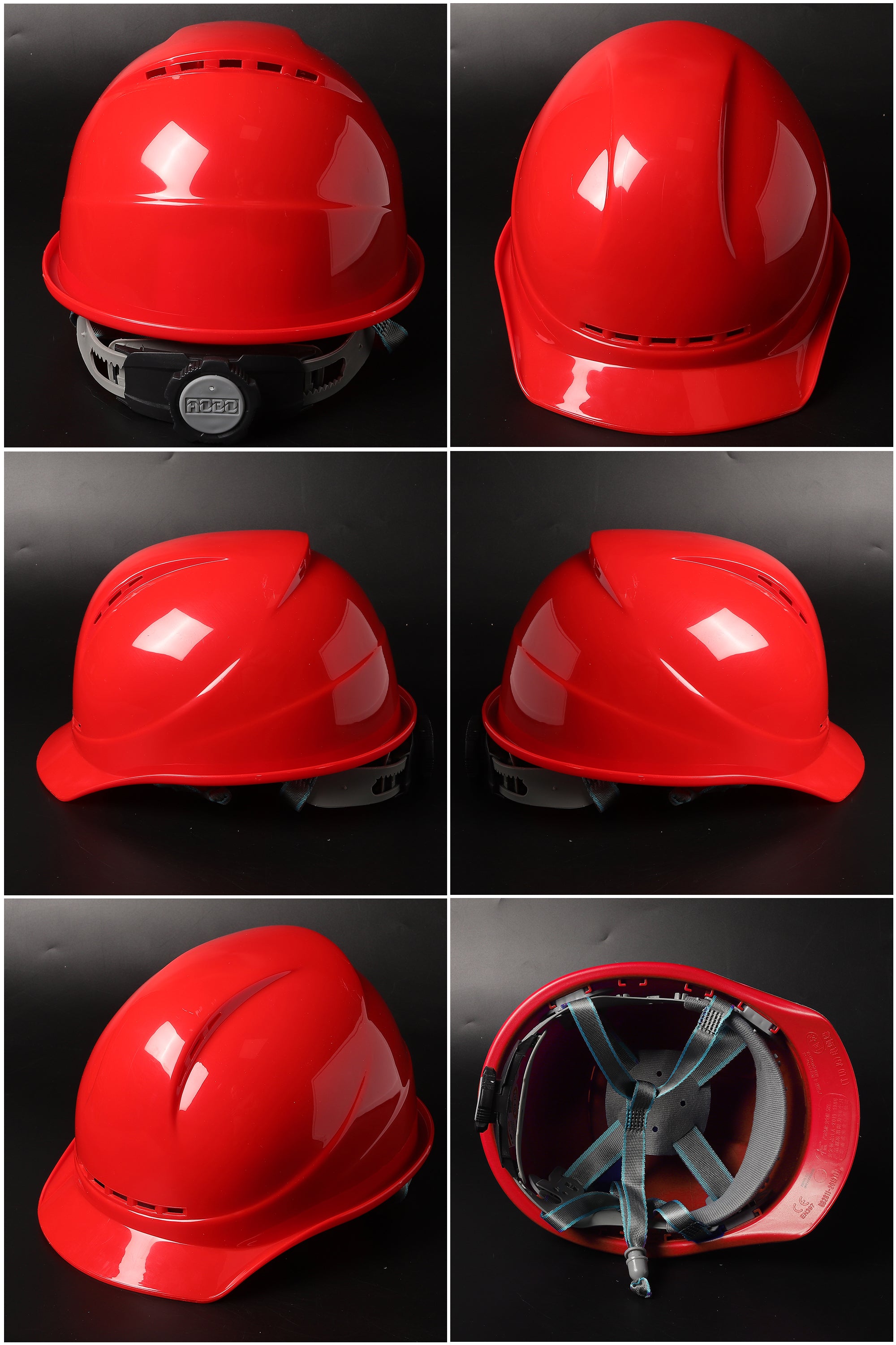 589 Ratchet Hard Hat - Vented ABS Safety Helmet