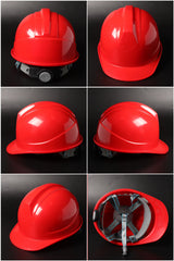 338ABS Ratchet Hard Hat - ABS Ribbed Cap-Style Safety Helmet
