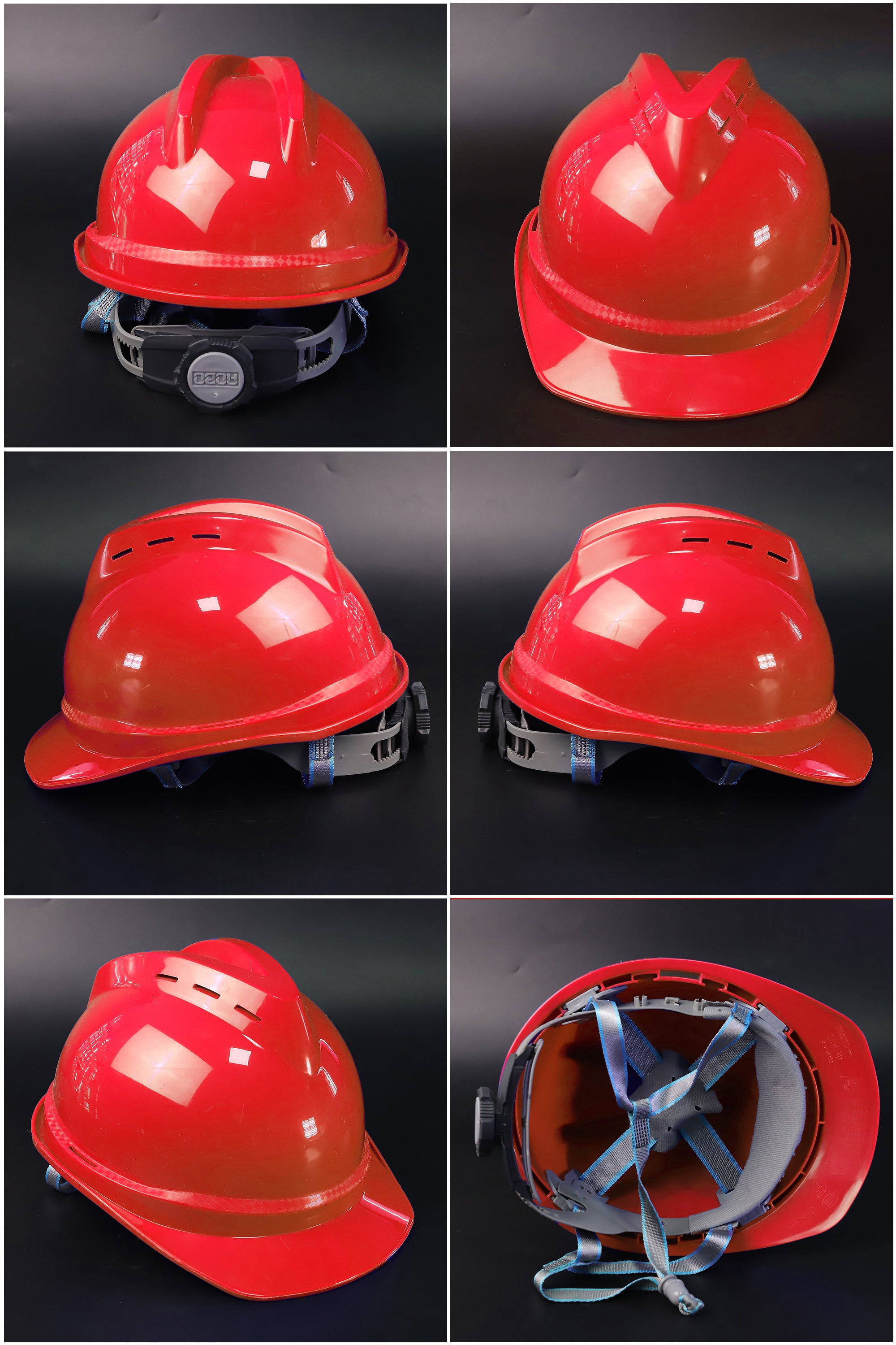 New 502-B Ratchet Hard Hat - ABS Cap-Style Safety Helmet