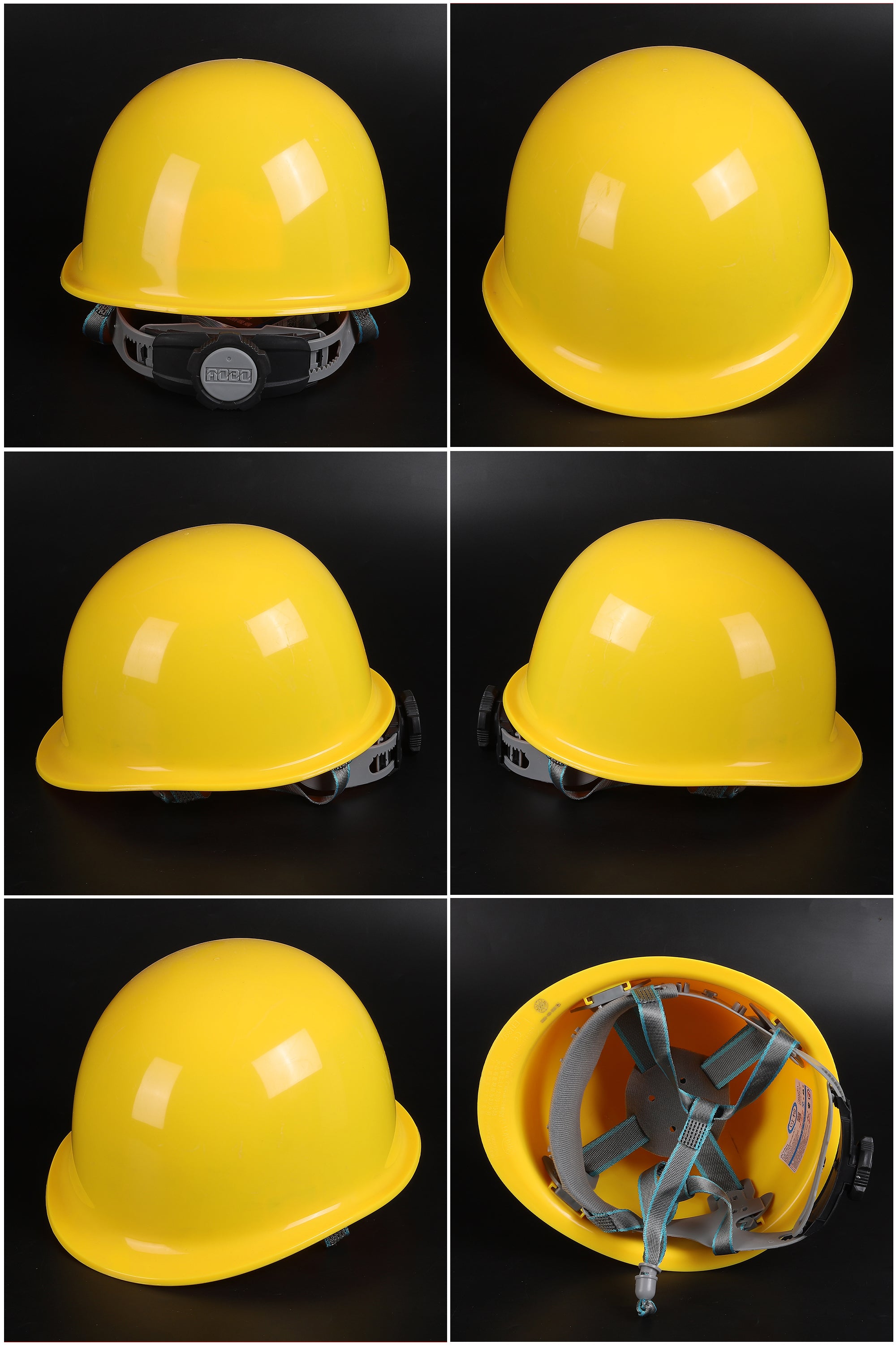 628 Button-Adjust Hard Hat - ABS Cap-Style Safety Helmet