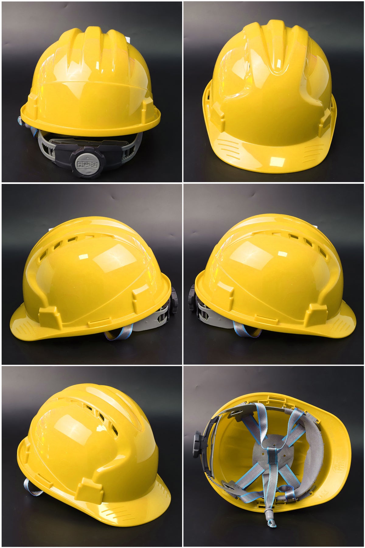538-A Ratchet Hard Hat - Vented ABS Safety Helmet