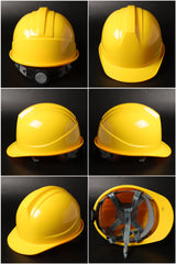 338ABS Ratchet Hard Hat - ABS Ribbed Cap-Style Safety Helmet