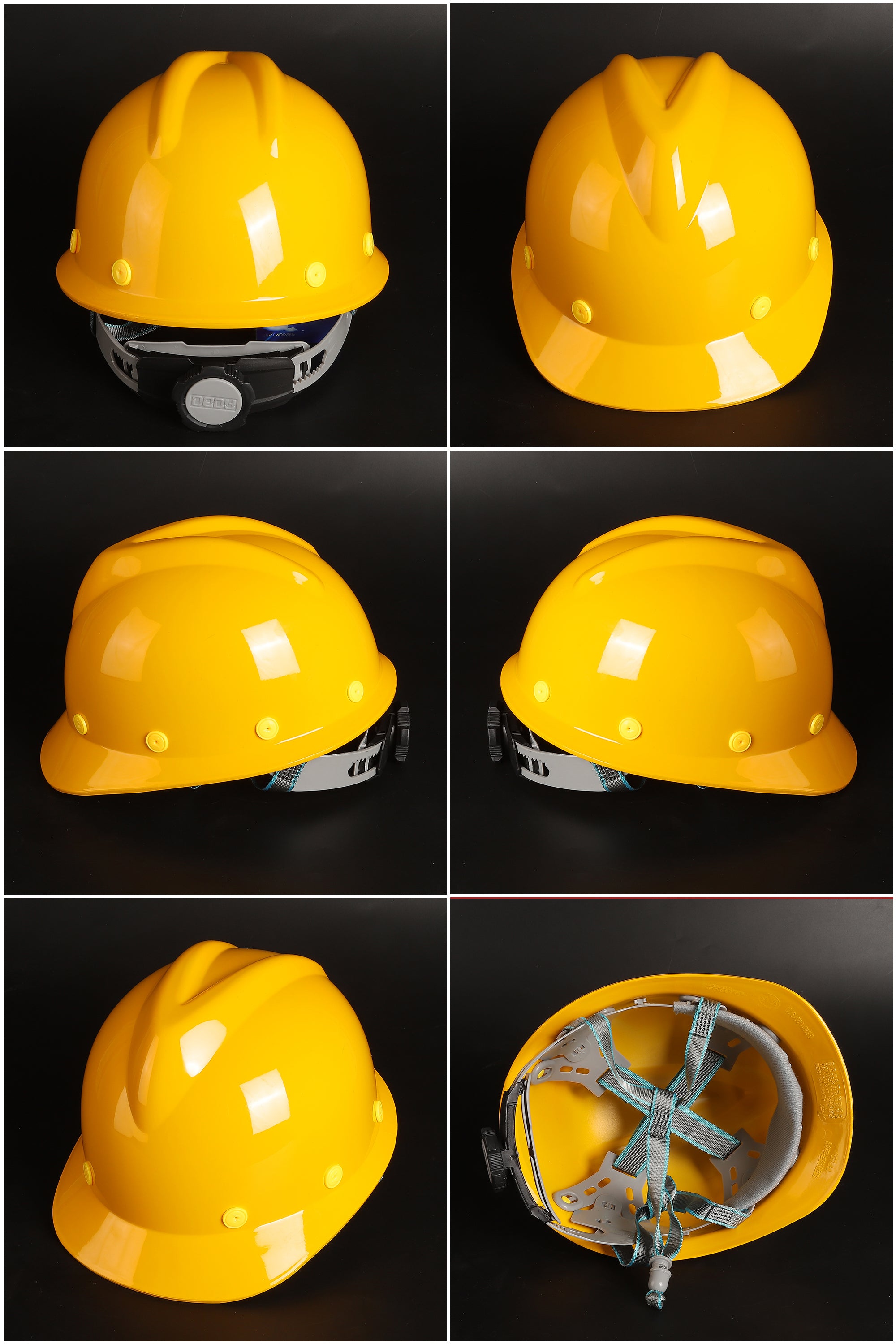 V-Standard Ratchet Hard Hat - V-Ridge SMC Safety Helmet
