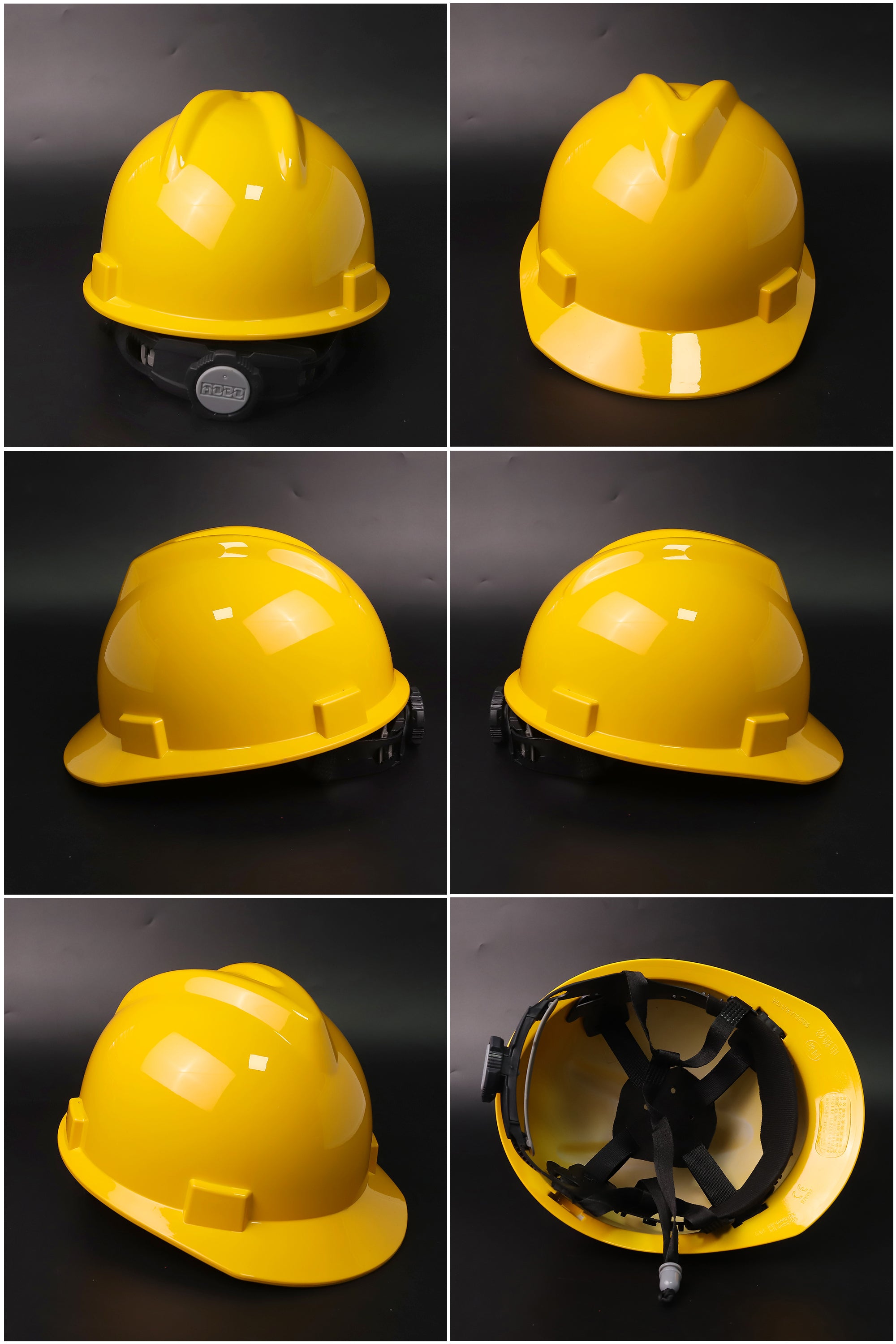 1601V Ratchet Hard Hat - V-Ridge SMC Safety Helmet