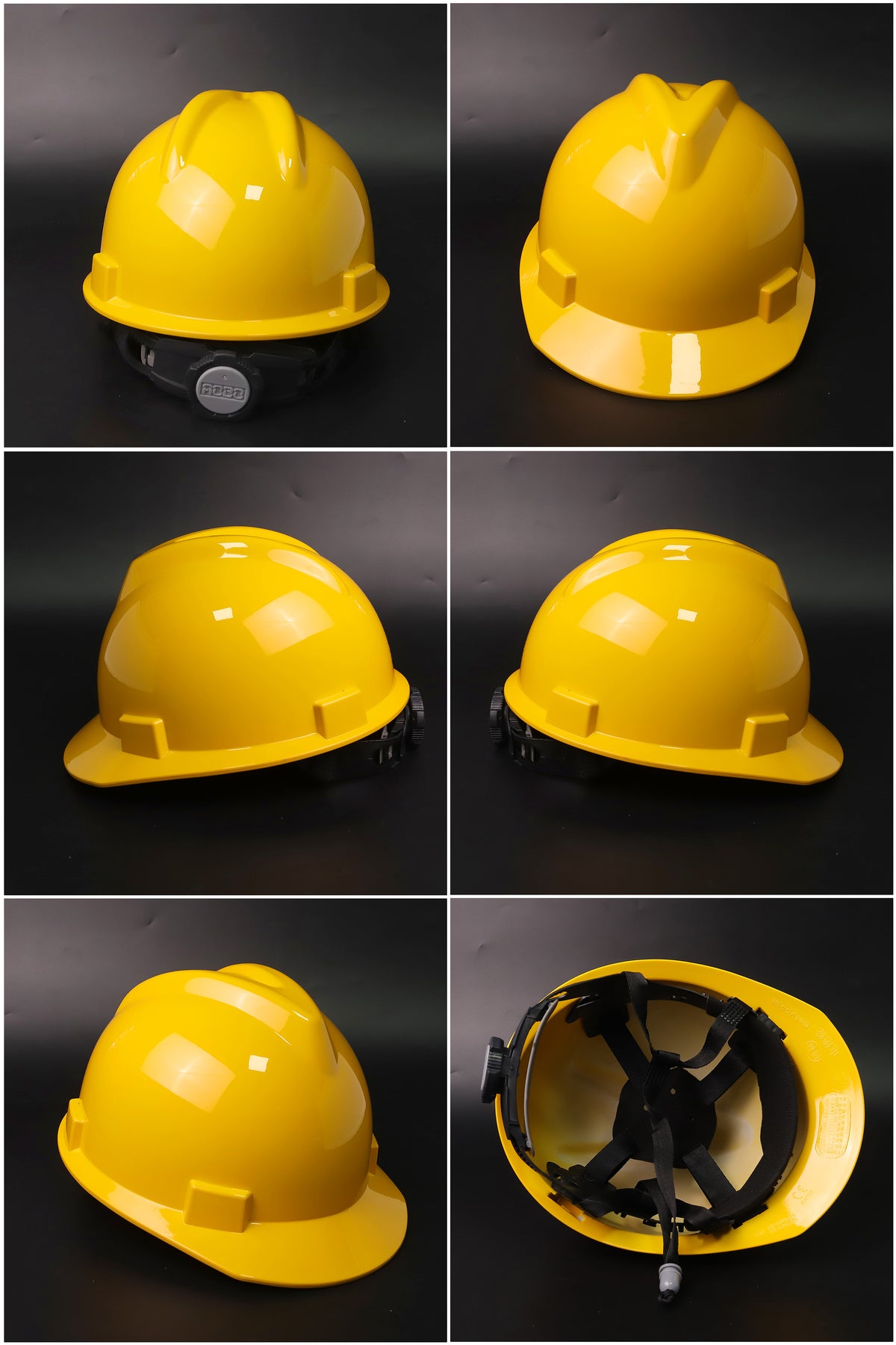 1601V Ratchet Hard Hat - V-Ridge SMC Safety Helmet