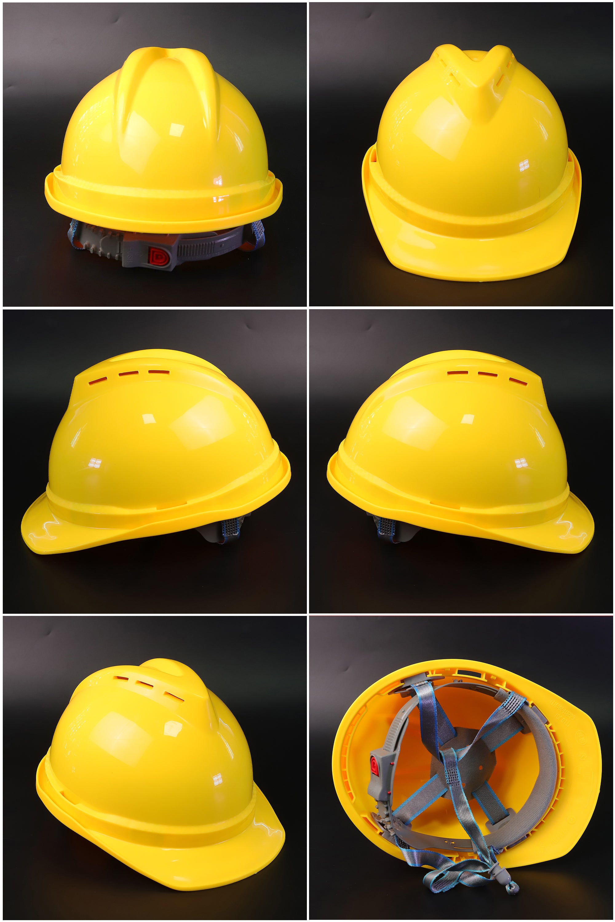 New 502-B Button-Adjust Hard Hat - ABS Cap-Style Safety Helmet