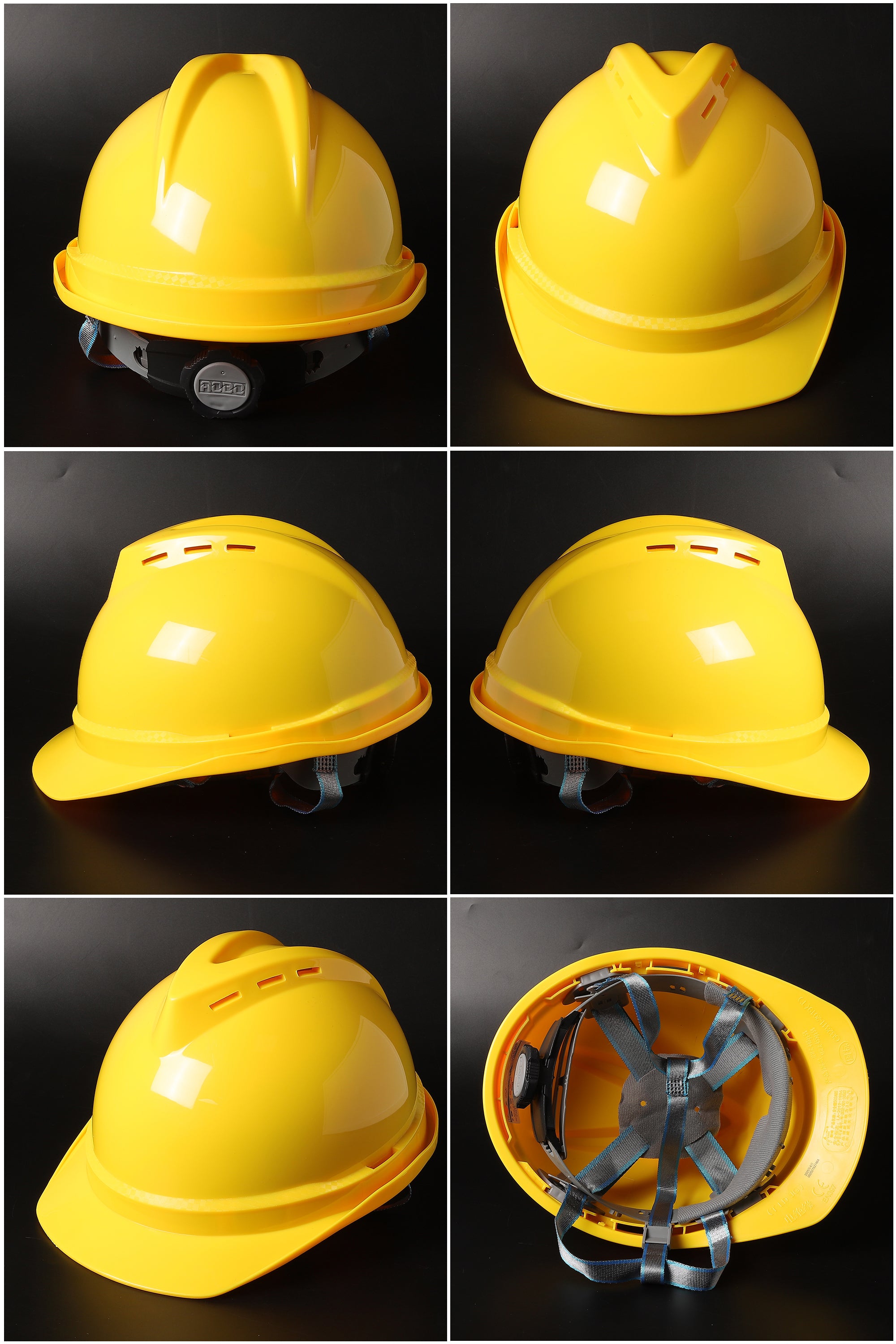 502ABS Ratchet Hard Hat - ABS Cap-Style Safety Helmet