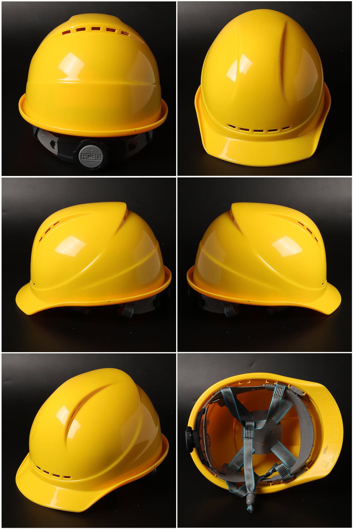 589 Ratchet Hard Hat - Vented ABS Safety Helmet