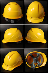 589 Ratchet Hard Hat - Vented ABS Safety Helmet