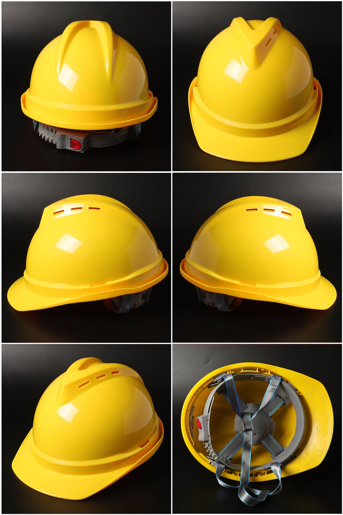 502ABS Button-Adjust Hard Hat - ABS Cap-Style Safety Helmet
