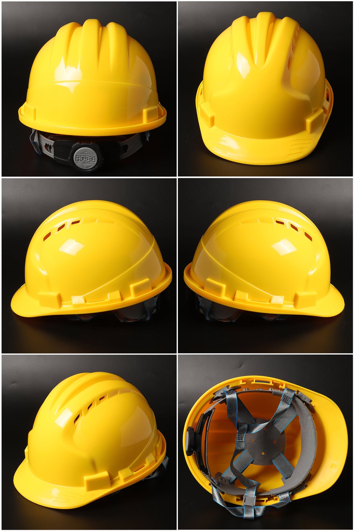538-C Ratchet Hard Hat - Vented PP/PE Safety Helmet