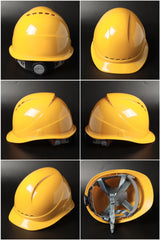 588 Ratchet Hard Hat - Vented ABS Safety Helmet